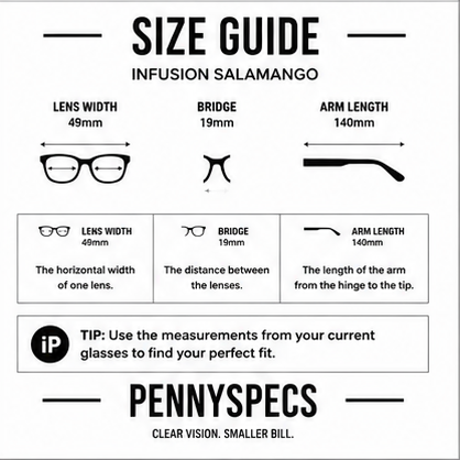 Infusion Salamango Black Red Round Prescription Glasses - image 9