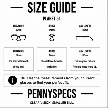 Planet 51 Black Rectangle Prescription Glasses - image 9