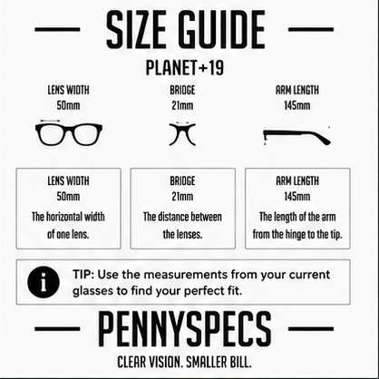 PLANET+19 Black Rectangle Prescription Glasses - image 9