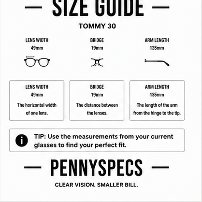 Tommy 30 Gold Round Prescription Glasses - image 9