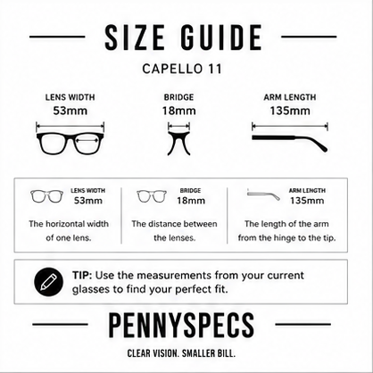 Capello Cap11 Gold Geometric Prescription Glasses - image 9