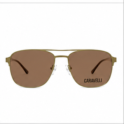 Caravelli 228 Matt Gold Round Prescription Glasses - image 6