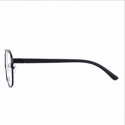 Caravelli 228 Matt Black Round Prescription Glasses - image 3
