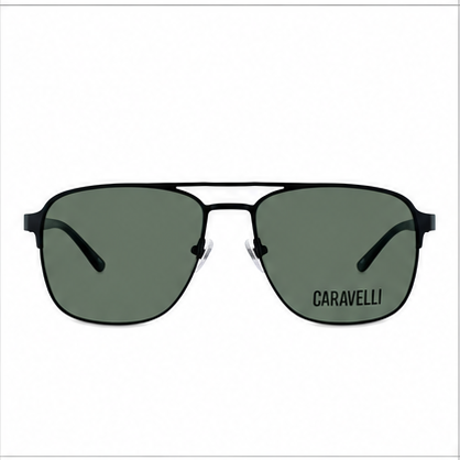 Caravelli 228 Matt Black Round Prescription Glasses - image 5