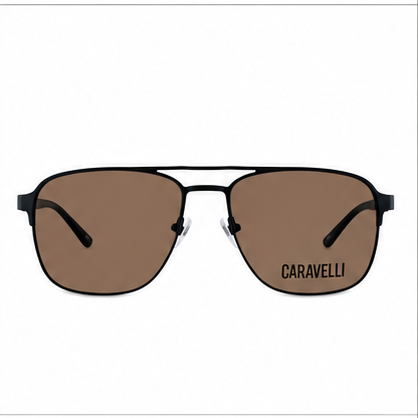 Caravelli 228 Matt Black Round Prescription Glasses - image 6