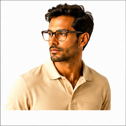 Chelsea Tortoise Rectangle Prescription Glasses - image 7