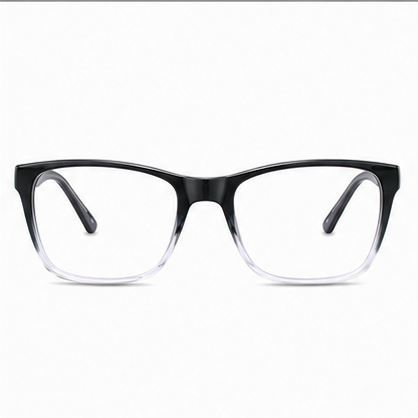 Chelsea Black Rectangle Prescription Glasses - image 2