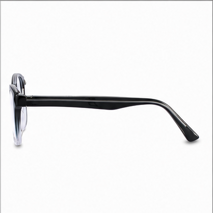 Chelsea Black Rectangle Prescription Glasses - image 3