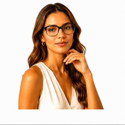 Chelsea Black Rectangle Prescription Glasses - image 8