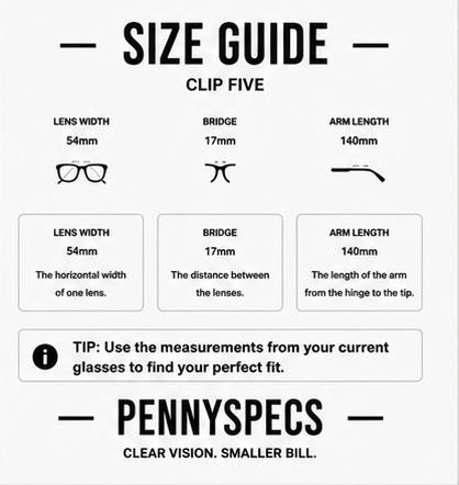 Clip Five Shiny Black Rectangle Prescription Sunglasses - image 6