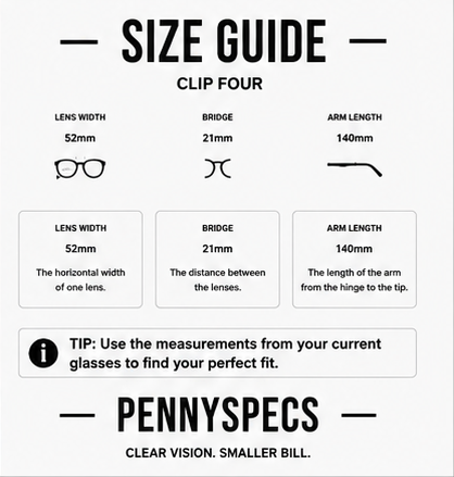 Clip Four Shiny Black Round Prescription Sunglasses - image 6
