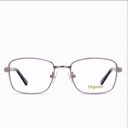 Elegance 2054 Lilac Rectangle Glasses - image 2