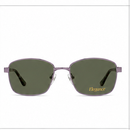 Elegance 2055 Lilac Rectangle Glasses - image 5
