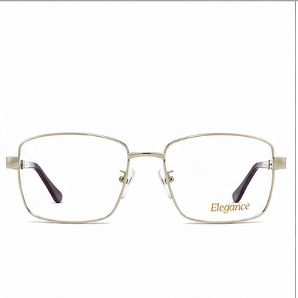 Elegance 2062 Gold Pearl Rectangle Glasses - image 2