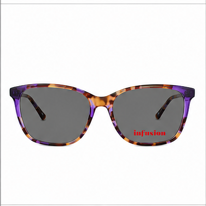 Infusion Cardmine Brown Round Prescription Glasses - image 4