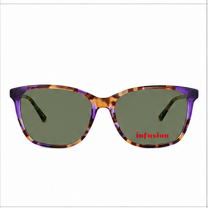 Infusion Cardmine Brown Round Prescription Glasses - image 5