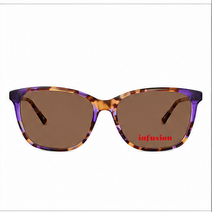 Infusion Cardmine Brown Round Prescription Glasses - image 6