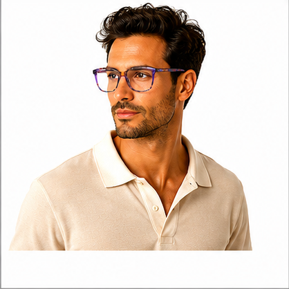 Infusion Cardmine Brown Round Prescription Glasses - image 7