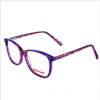 Infusion Cardmine Blue Mix Round Prescription Glasses - image 1
