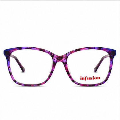 Infusion Cardmine Blue Mix Round Prescription Glasses - image 2