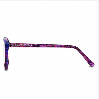 Infusion Cardmine Blue Mix Round Prescription Glasses - image 3