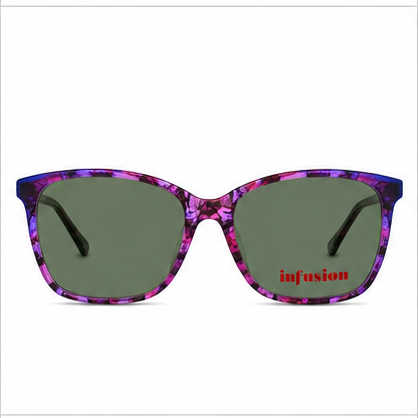 Infusion Cardmine Blue Mix Round Prescription Glasses - image 5