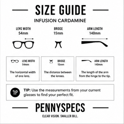 Infusion Cardmine Blue Mix Round Prescription Glasses - image 9
