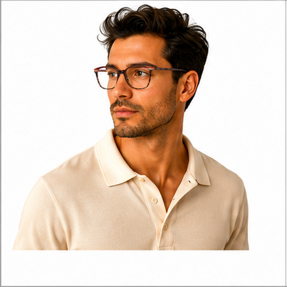 Infusion Ciderfire Burgundy Mix Round Prescription Glasses - image 7