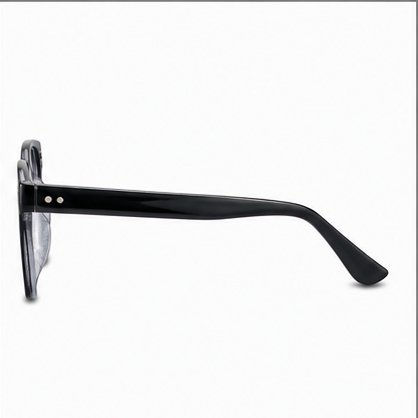 Islington Black Rectangle Prescription Glasses - image 3