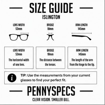 Islington Black Rectangle Prescription Glasses - image 9