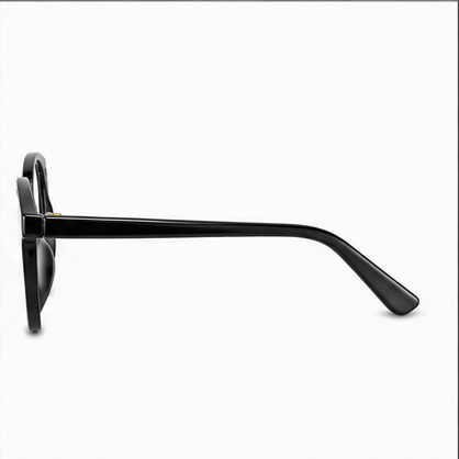Knightsbridge Black Round Prescription Glasses - image 3