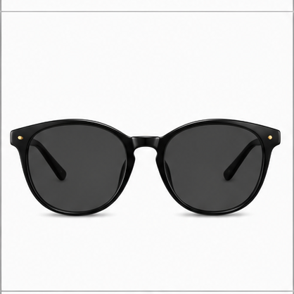 Knightsbridge Black Round Prescription Glasses - image 4