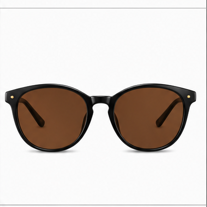 Knightsbridge Black Round Prescription Glasses - image 6