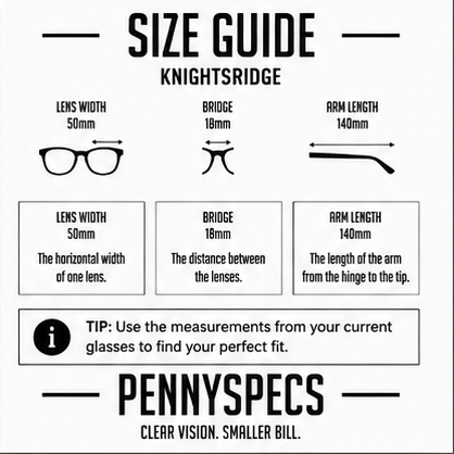Knightsbridge Black Round Prescription Glasses - image 9
