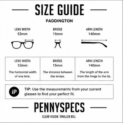 Paddington Black Rectangle Prescription Glasses - image 9