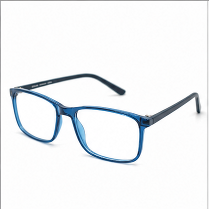 Paddington Blue Rectangle Prescription Glasses - image 1