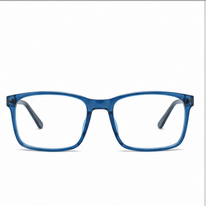 Paddington Blue Rectangle Prescription Glasses - image 2