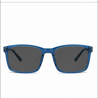 Paddington Blue Rectangle Prescription Glasses - image 4