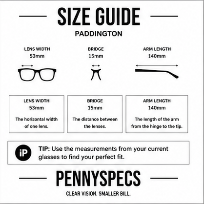 Paddington Blue Rectangle Prescription Glasses - image 9