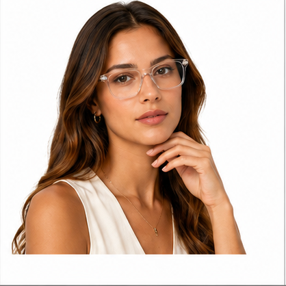 Planet 47 Crystal Rectangle Prescription Glasses - image 8