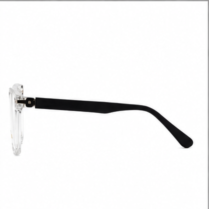 Planet 47 Crystal Black Rectangle Prescription Glasses - image 3