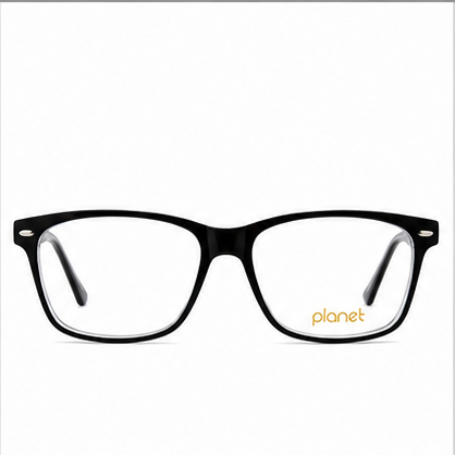 Planet 51 Black Rectangle Prescription Glasses - image 2