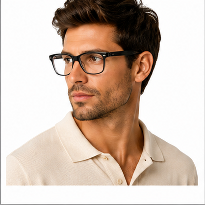 Planet 51 Black Rectangle Prescription Glasses - image 7