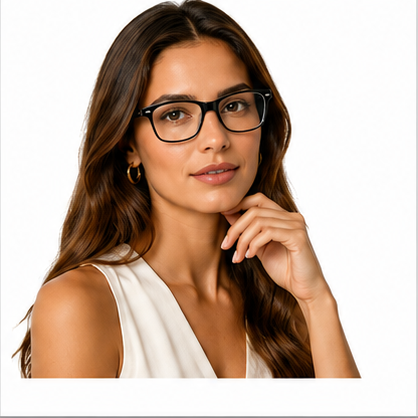 Planet 51 Black Rectangle Prescription Glasses - image 8