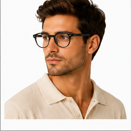 Planet 52 Black Round Prescription Glasses - image 7