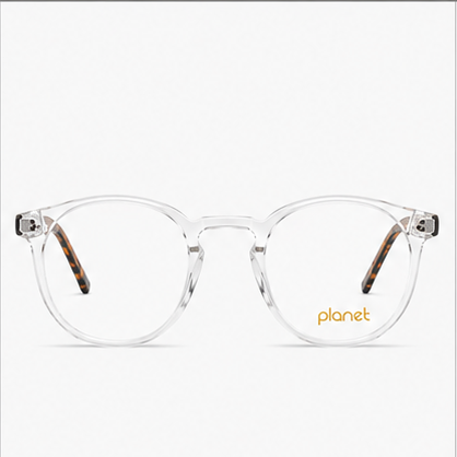 Planet 52 Crystal Tortoise Round Prescription Glasses - image 2
