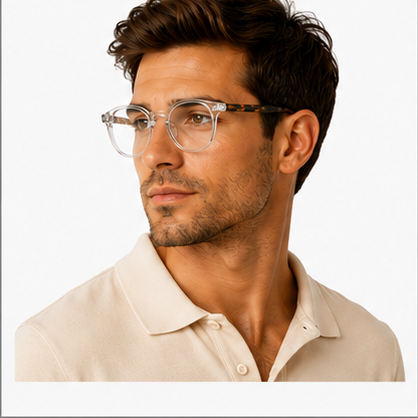 Planet 52 Crystal Tortoise Round Prescription Glasses - image 7