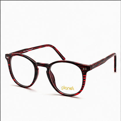 Planet 52 Red Round Prescription Glasses - image 1