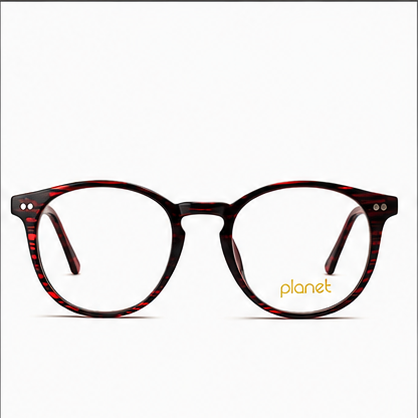 Planet 52 Red Round Prescription Glasses - image 2