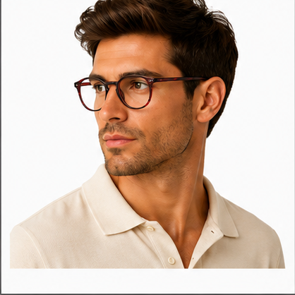 Planet 52 Red Round Prescription Glasses - image 7